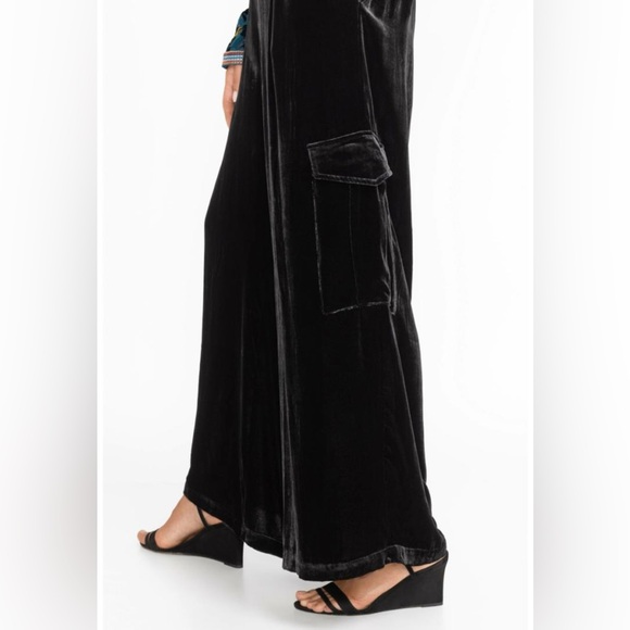 Johnny Was Zatima Silk-Blend Cargo Pant NEW - Picture 5 of 13